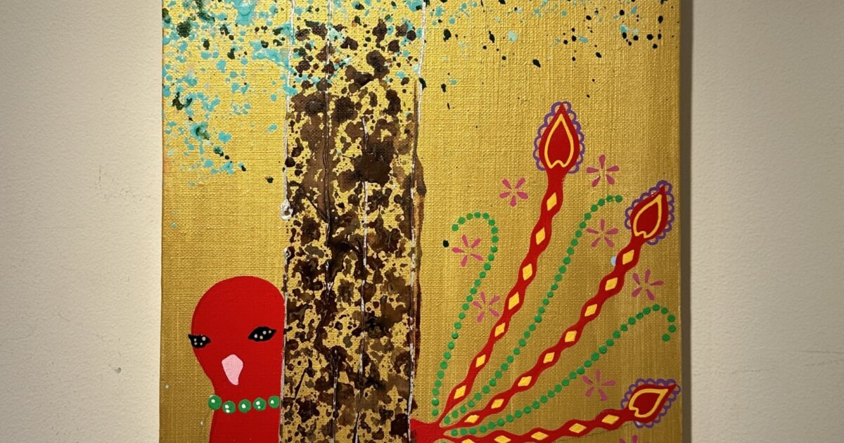 松尾たいこ　アクリル原画 松尾たいこアクリル原画