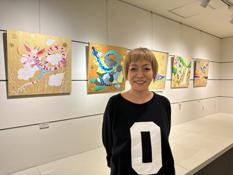 イラストレーター・松尾たいこさんのアート展「私の色を探して
